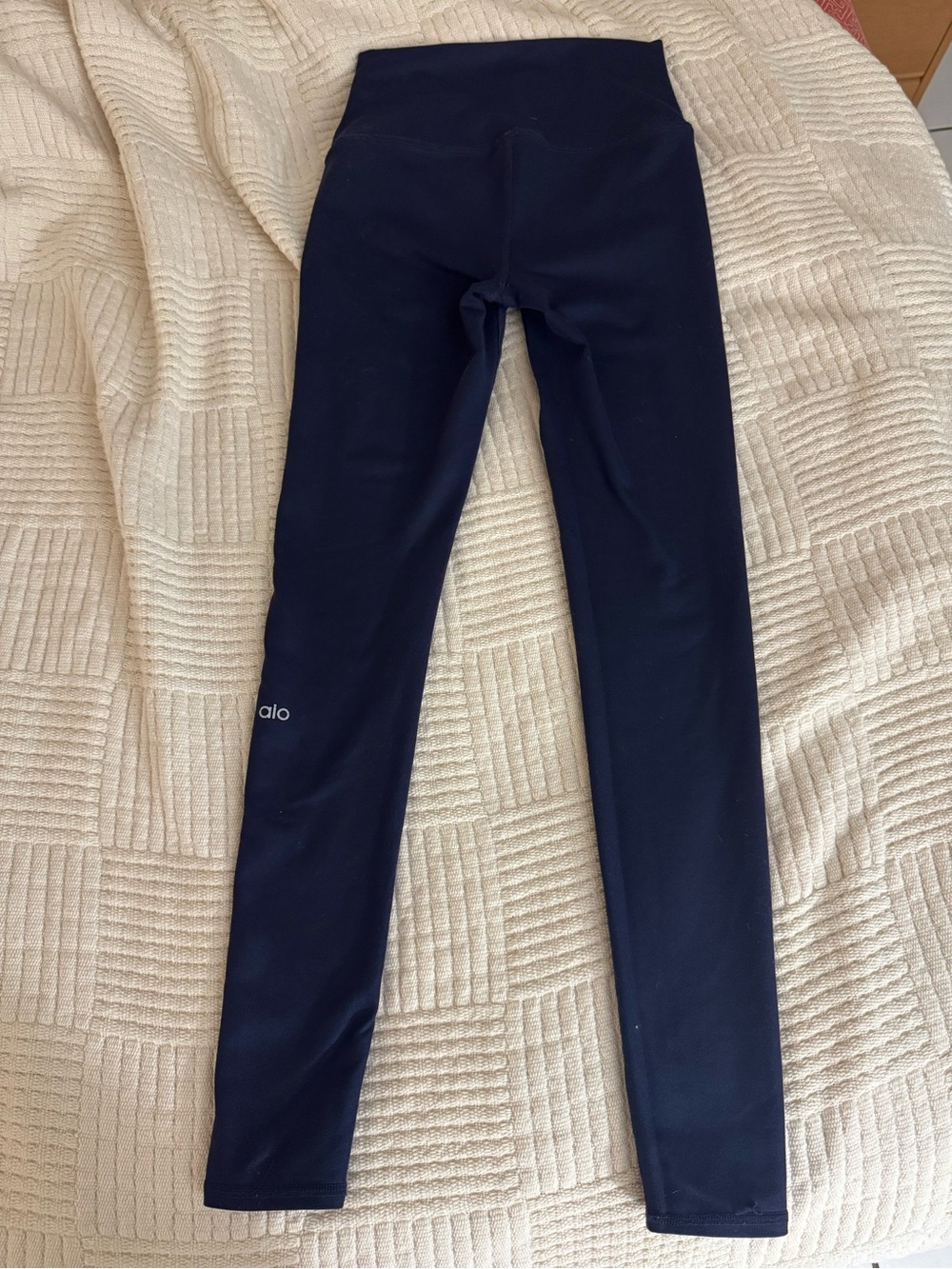 ALO Yoga Kids Navy High-Rise Leggings